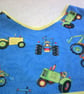 Tractors on Blue Child's Tabard Apron - Image 4