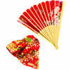 Blossom and fans dress
