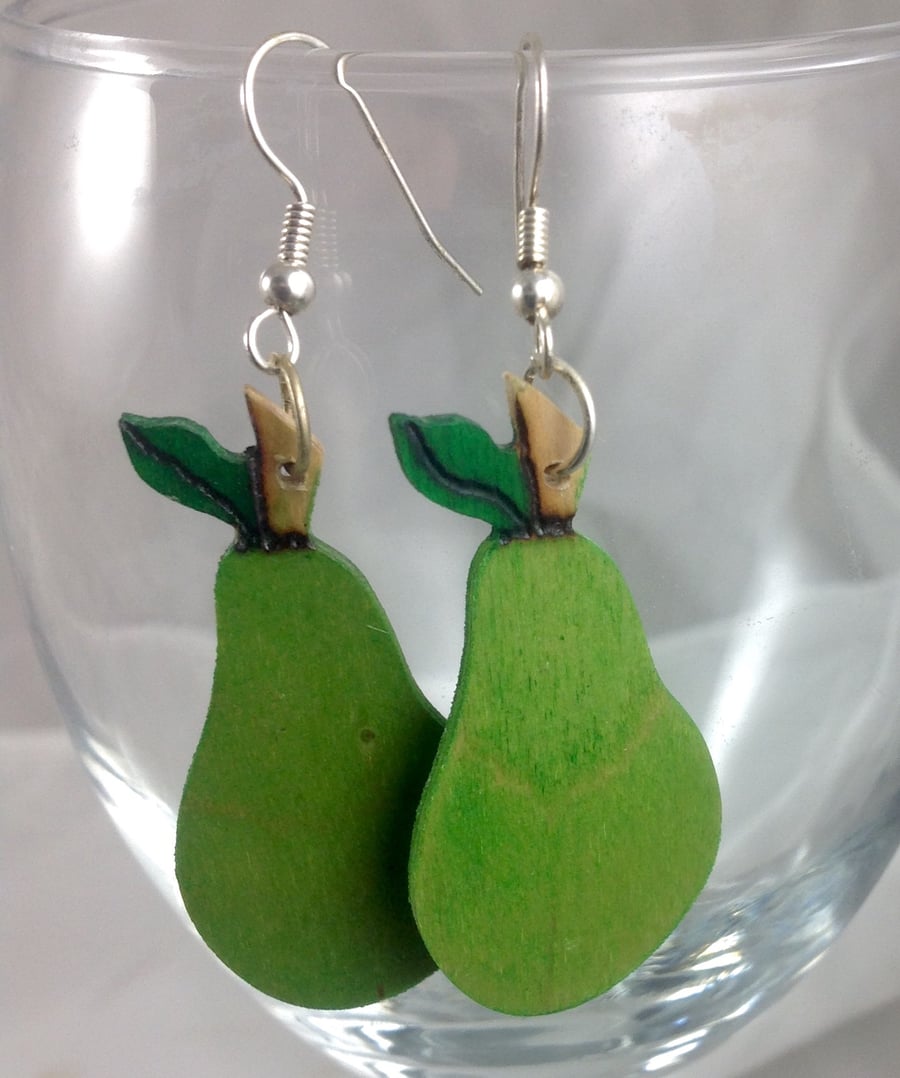Pear Earrings 