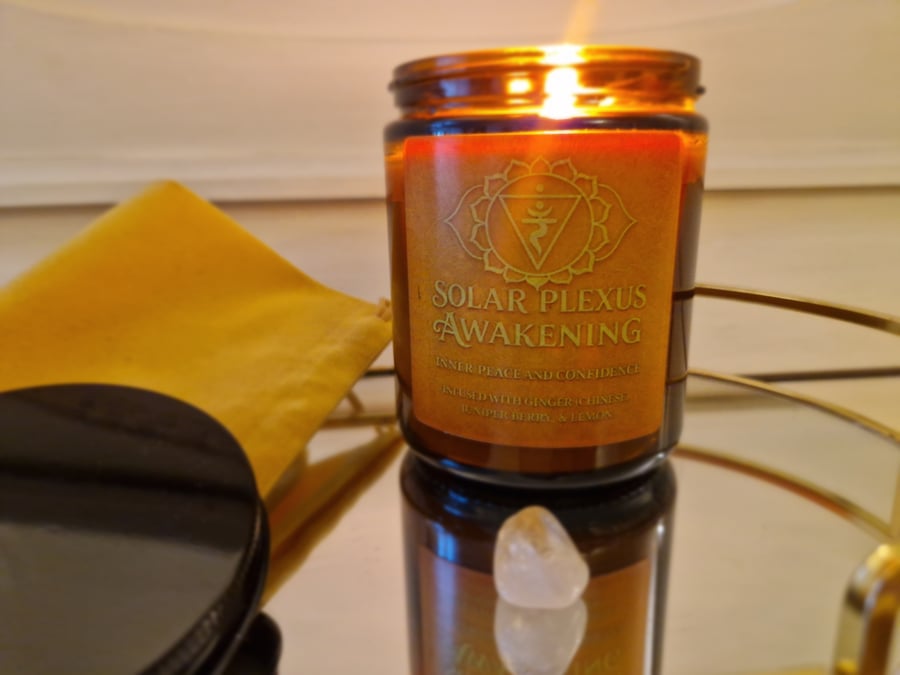 Solar Plexus Awakening Candle