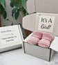 Baby Girl Gender Reveal Gift Box – Girl Baby Keepsake Gift