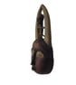 African Baule mask fridgemagnet, tribal art decor, rustic kitchen decoration,  - Image 3