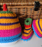 Baby Girl's Pure Cotton Beanie Hat & Booties Set 3-9 months size  - Image 7
