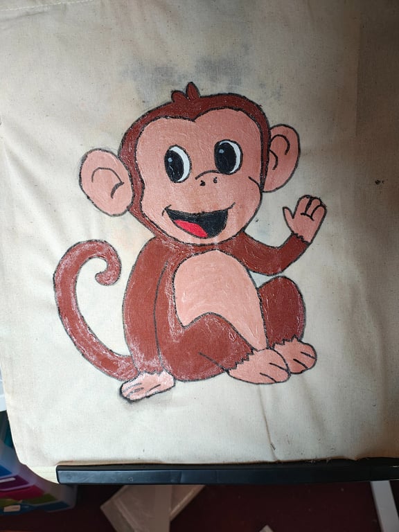 Hand painted tote bags 