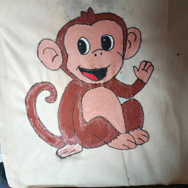 Hand painted tote bags 