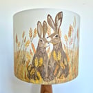 Lampshade Handmade Hare Art Lampshade 
