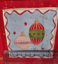 Handmade large pockets red Advent Calendar  - Image 5