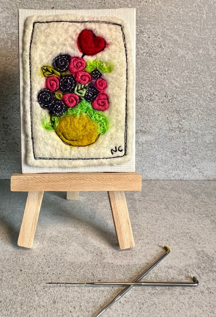 Roses canvas