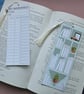 Green Reading List Rating Bookmark With Tassel