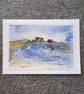 Blank Card.  Southend Boathouse. Original Painting. 260130 - Image 5