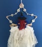 Sea Shell Witch Fairy In A Star Hanging Decoration, Halloween Witch - Image 7