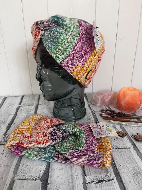 Rainbow Twist Headband