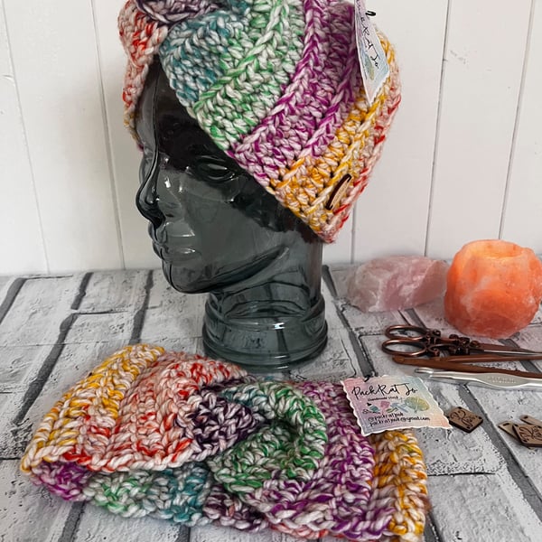 Rainbow Twist Headband