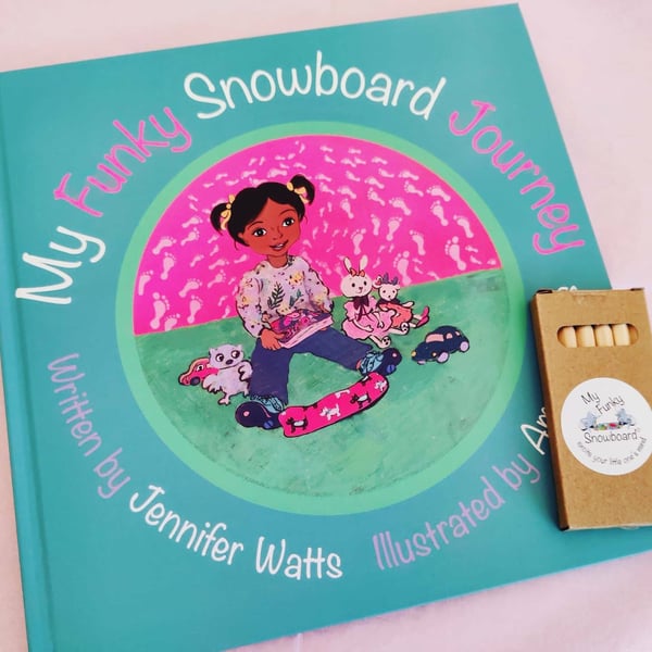 Girls Clubfoot Talipes Bedtime rhyming book. Personalised memory keepsake