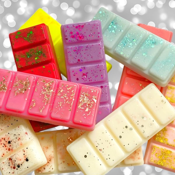A to H -Wax Snap Bars - Folksy