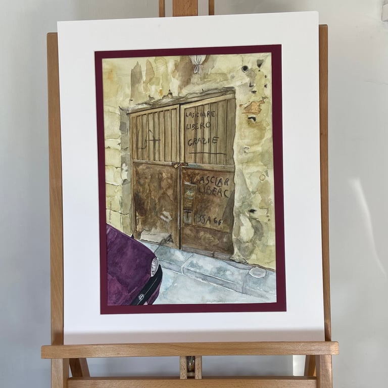 Graffiti Door