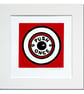 Routemaster Bell Linocut - Image 1