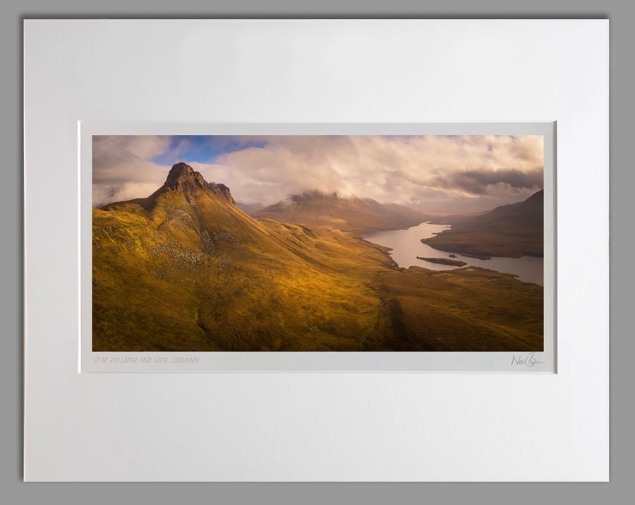 Stac Pollaidh Scotland - A3 (50x40cm) Unframed Print