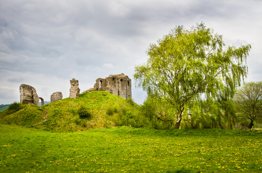 Photograph - Clun Castle, Shropshire - Limited Edition Signed Print