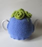 Tea cosie Tea cosy - zingy lilac and lime green roses - Image 5