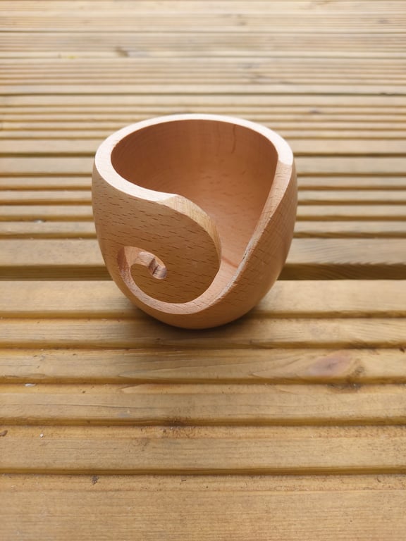Small -  Wooden Yarn bowl