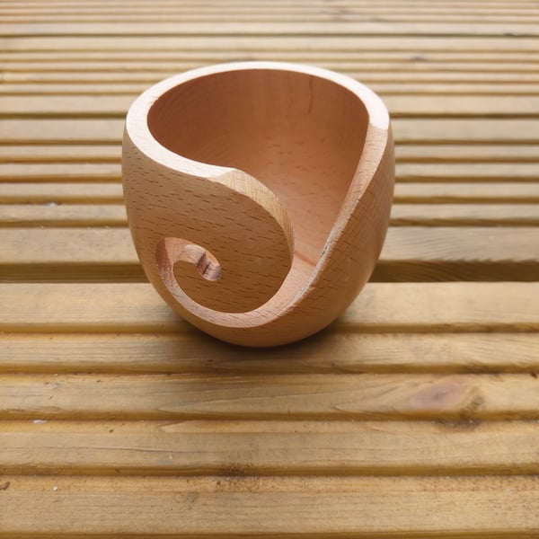 Small -  Wooden Yarn bowl