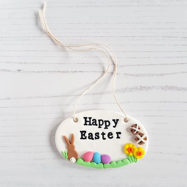 Happy Easter OR My First Easter hanging decoration OR magnet