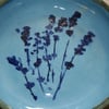 Lavender ceramic bowl