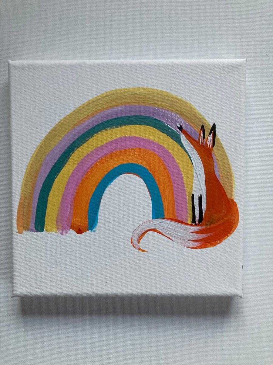 Animal Folk Rainbow Fox