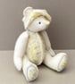 SOLD Custom order for SP, Easter artist bear, signature teddy bear 