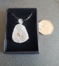 Wire wrapped seaglass pendant - Image 2