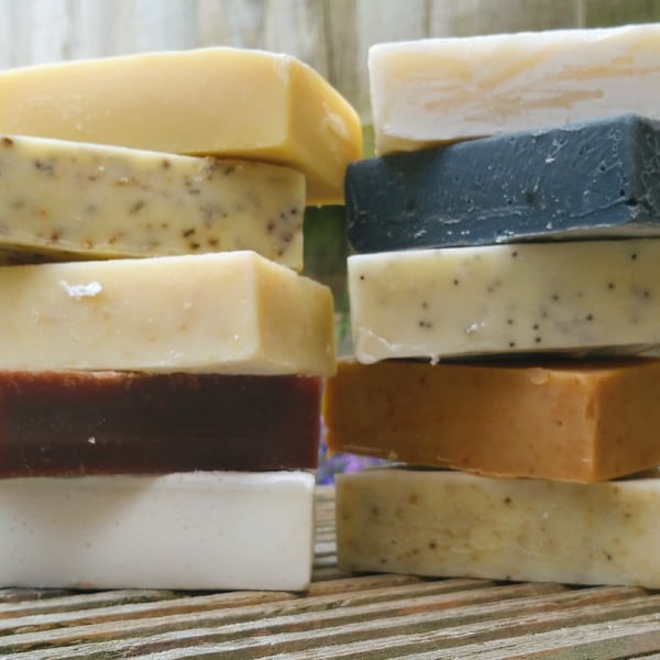 Buy 4 Get 1 Free, Natural Soap, Housewarming Gift, Facial Soap, Hand Soap, Offer