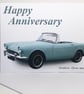 Sunbeam Alpine 1963 - Birthday, Anniversary, Retirement or Plain Card - Image 2
