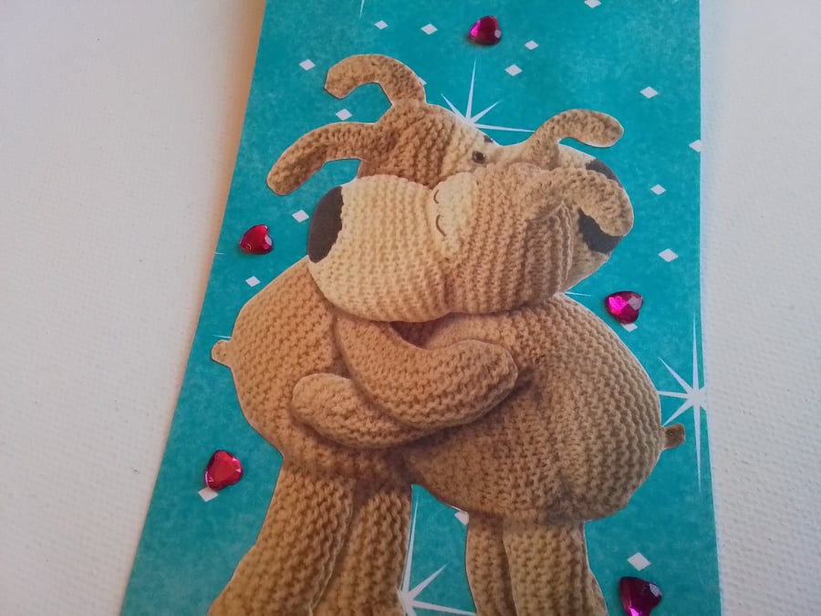 Bottle gift tag. Boofle. Ref 056