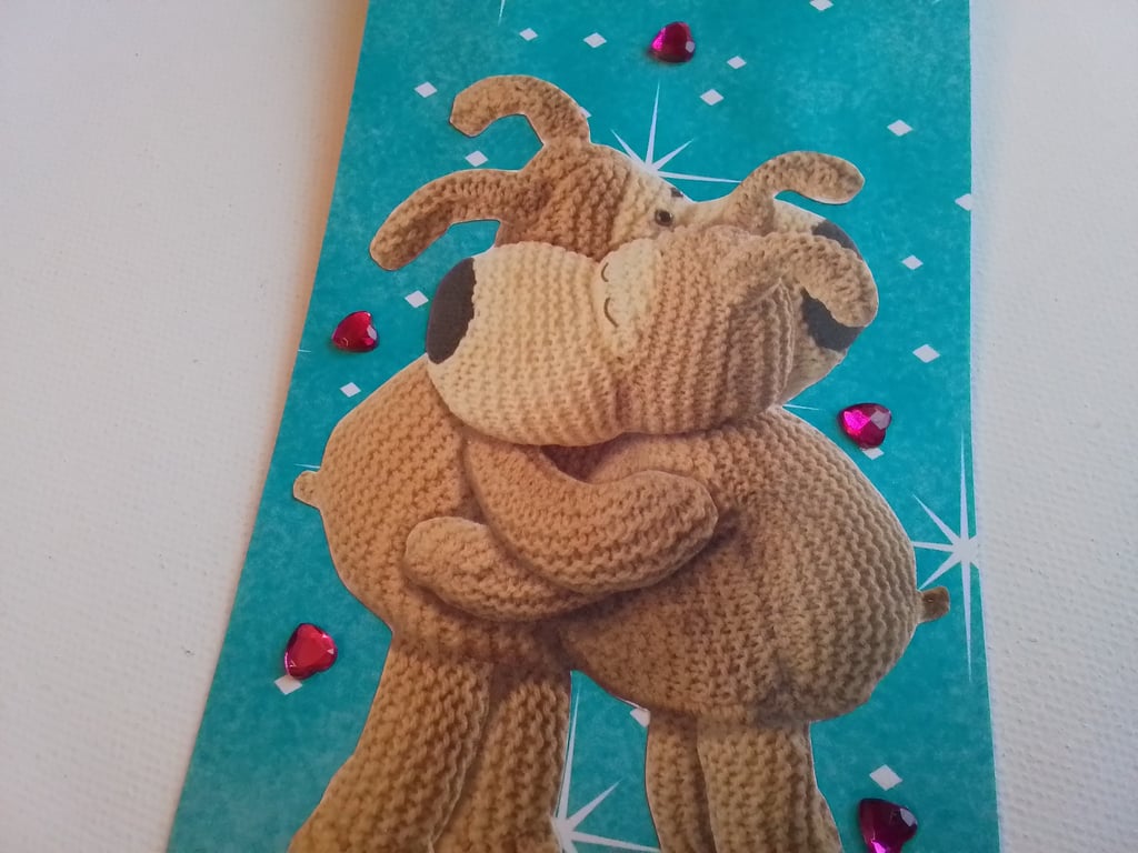 Bottle gift tag. Boofle. Ref 056