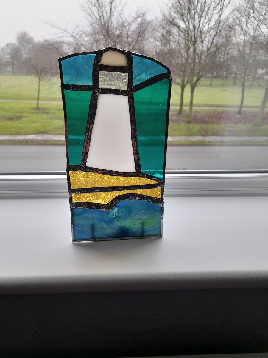 Lighthouse - free standing tea light holder