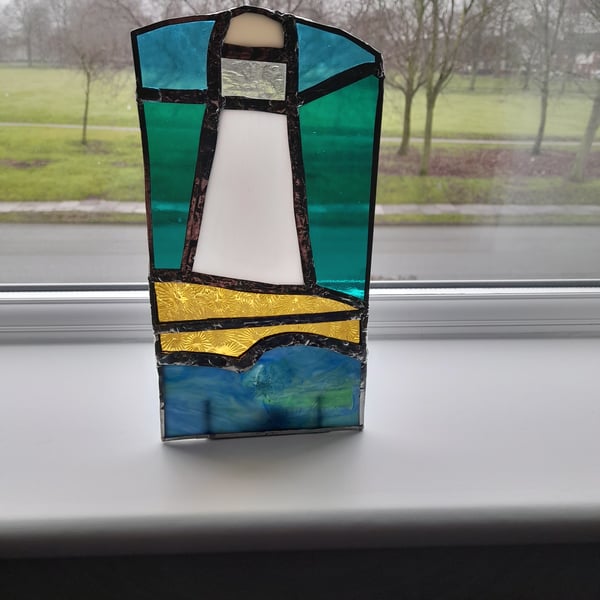 Lighthouse - free standing tea light holder