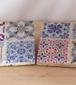 Marble 'Blue Tile' Coasters - Image 1