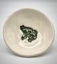 Ceramic trinket dish with frog design - Image 2