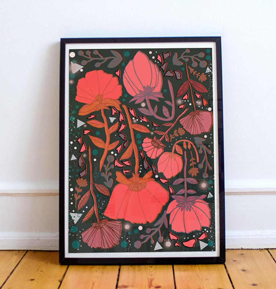 Nature Fine Art Print- A4 Print- Wall Art- Home - Flowers - Wildlife