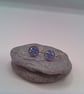 Blue Faux Druzy Lever Back Earrings, Gift for Her, Faux Druzy Earrings, Earrings - Image 5