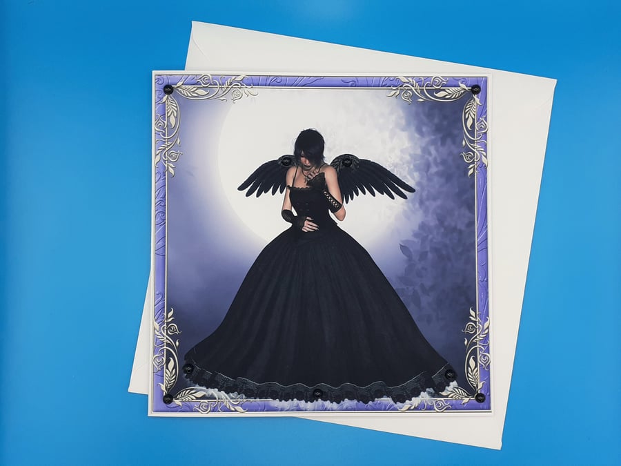 Gothic Birthday Card, Largr