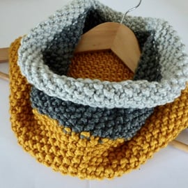 Hand Knitted Cowl