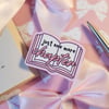 Just one more chapter - Book Sticker