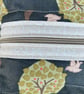Tree, Bird and Heart design zipped wash bag - makeup bag - Image 4