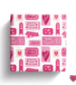 Valentines Day love coupon wrapping paper - Image 5