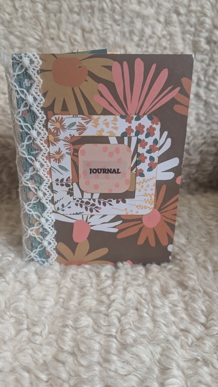 Gorgeous retro journal mixture of colours