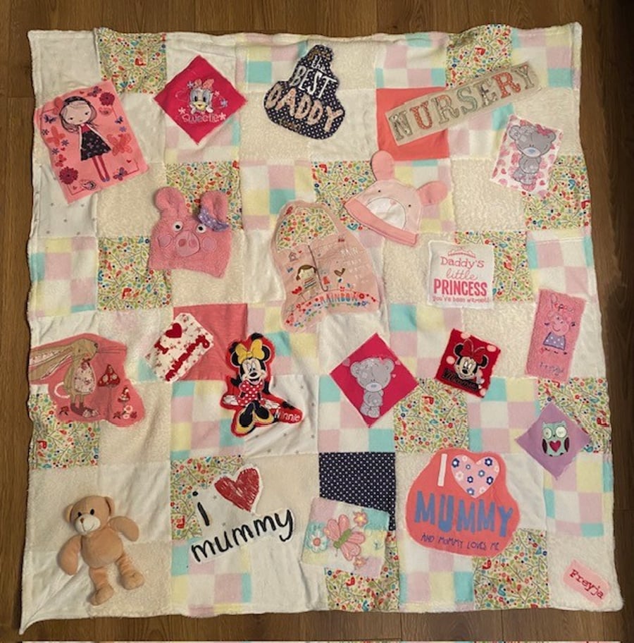 Keepsake quilt 50"x50"