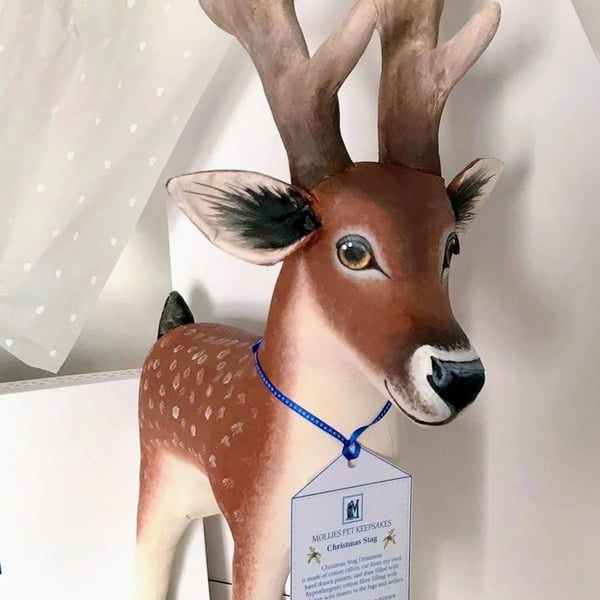 Christmas Stag Ornament 