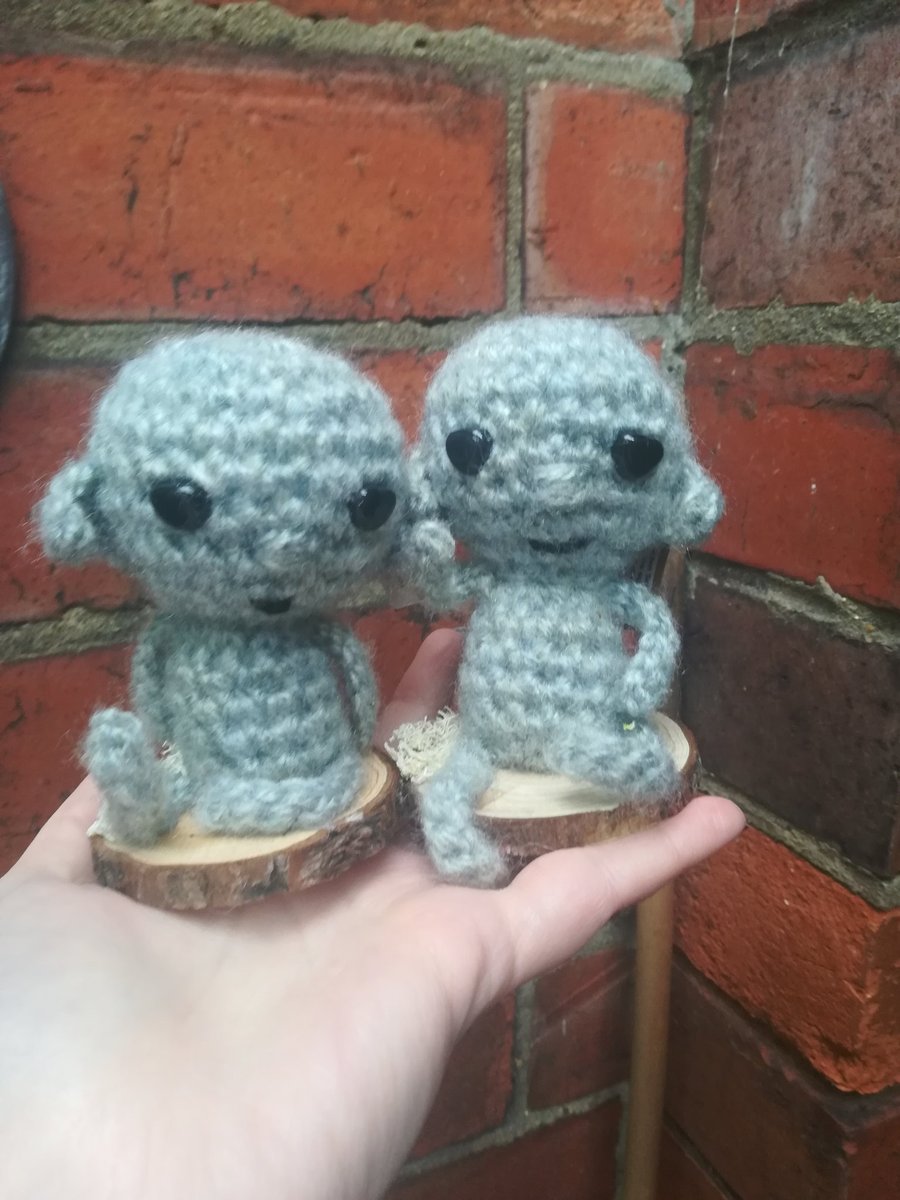 Crochet Amigurumi Baby Goblin 